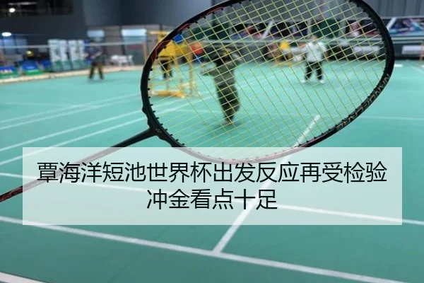 覃海洋短池世界杯出发反应再受检验 冲金看点十足